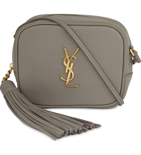 ysl blogger leather shoulder bag|ysl shoulder bag with tassel.